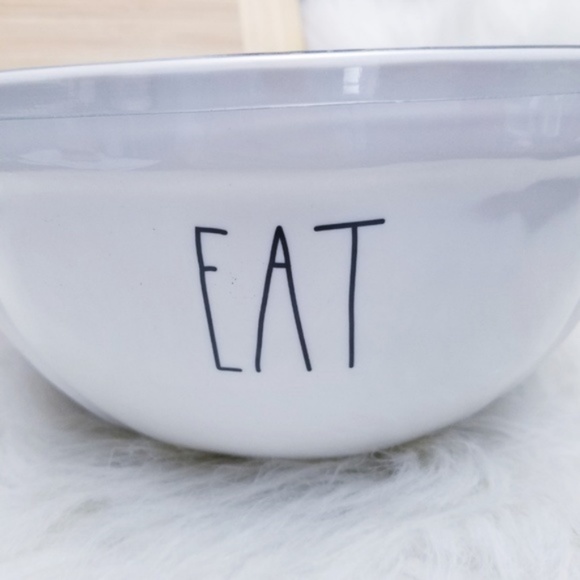 NWT Rae Dunn EAT YUM SNACK LL Bowl 3 piece Set - Picture 6 of 8